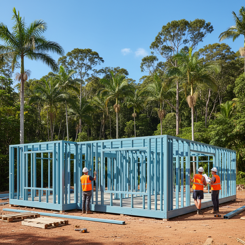 Why BlueScope TRUECORE Steel Frames Stand Above Timber for Australian Kit homes