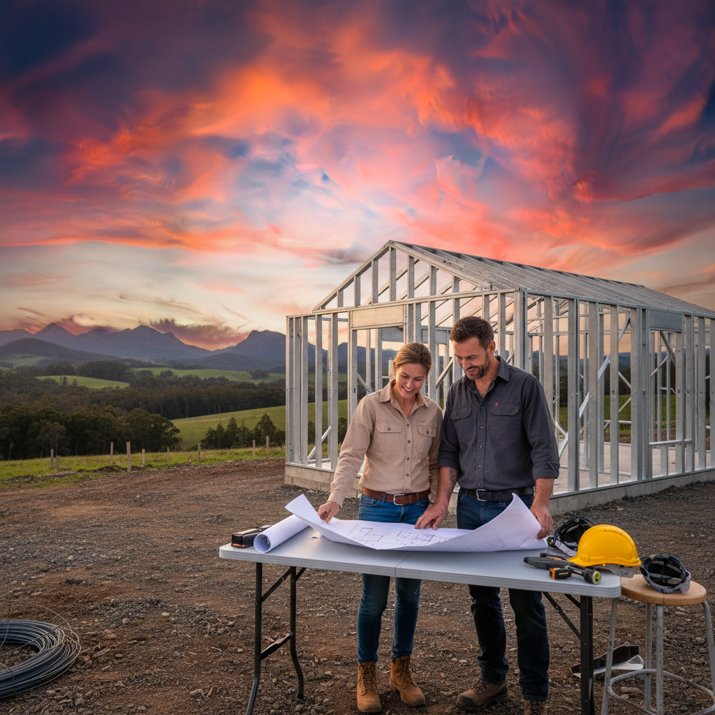 Built to Stay Straight: Why Dimensional Stability Makes Steel Frames the Superior Choice for Australian Kit Homes