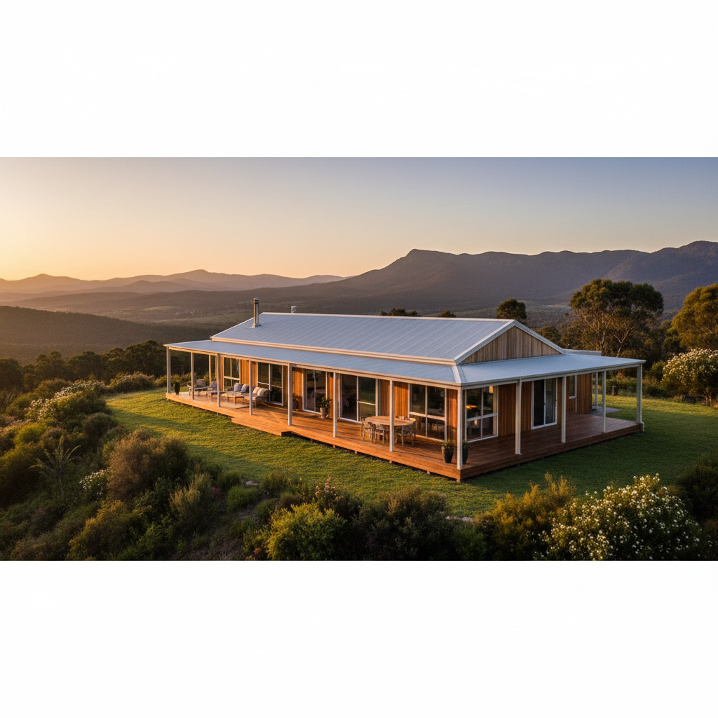 Sun, Steel, and Survival: Passive Design for Australian Kit Homes