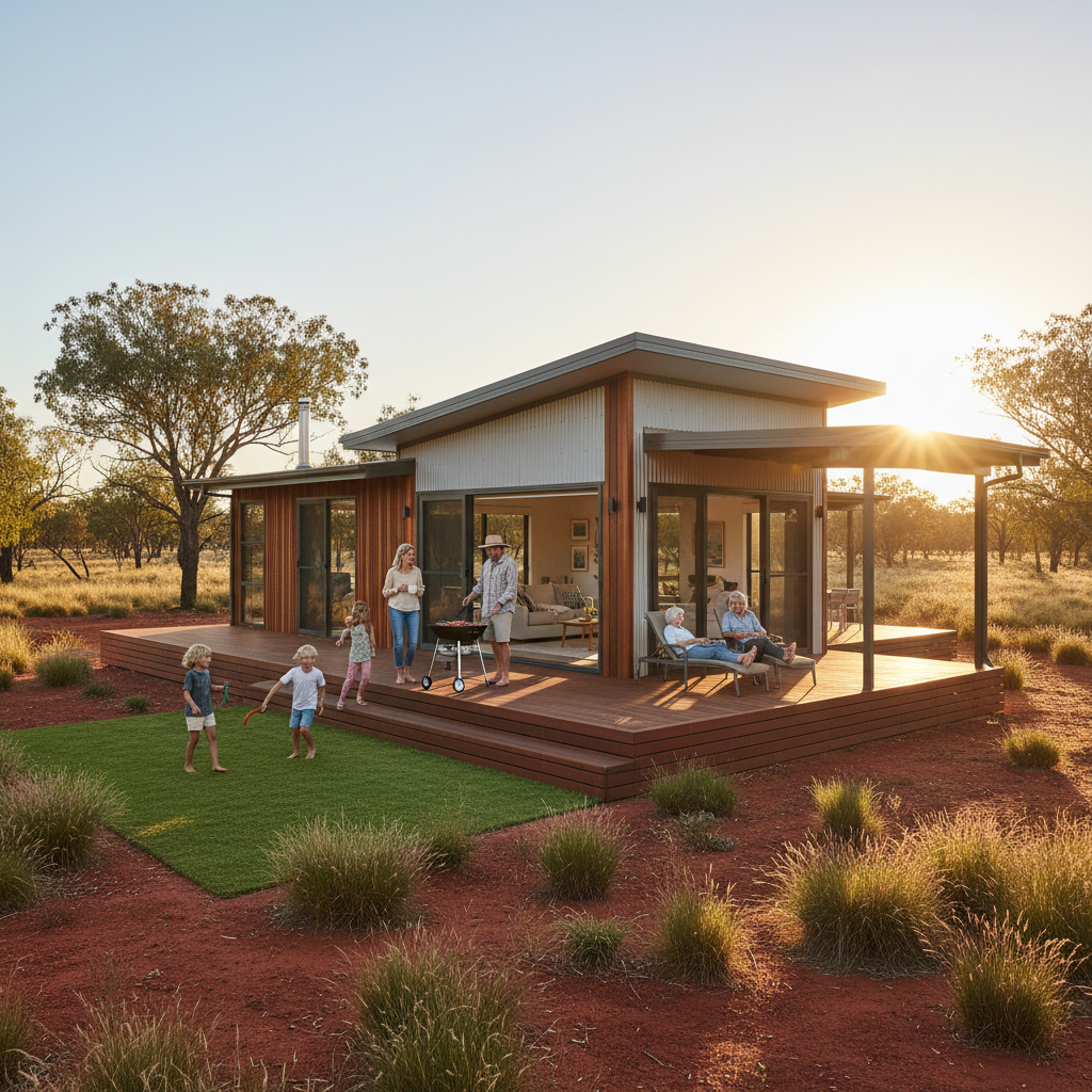 Making the Verandah Work: Designing Kit Homes for the Australian Outdoors